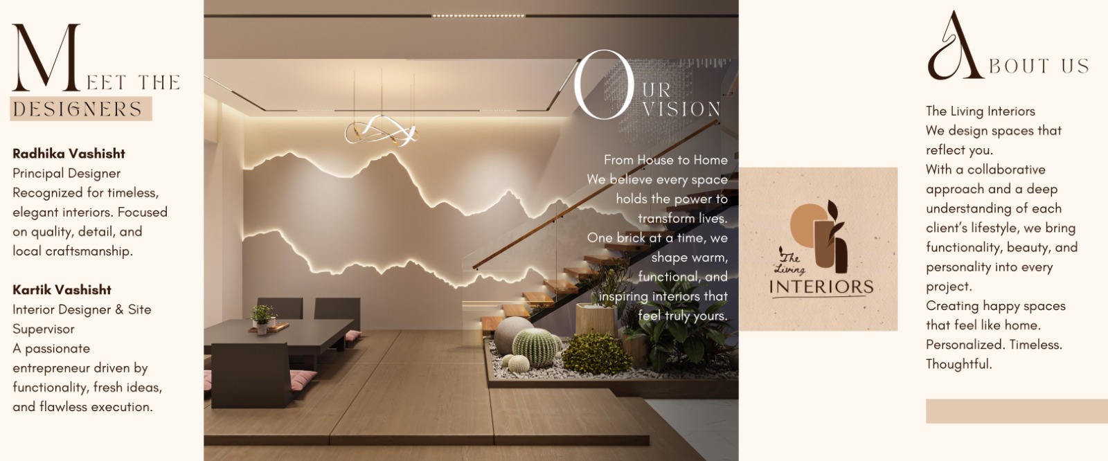 The Living Interiors — interior design portfolio in Gurgaon