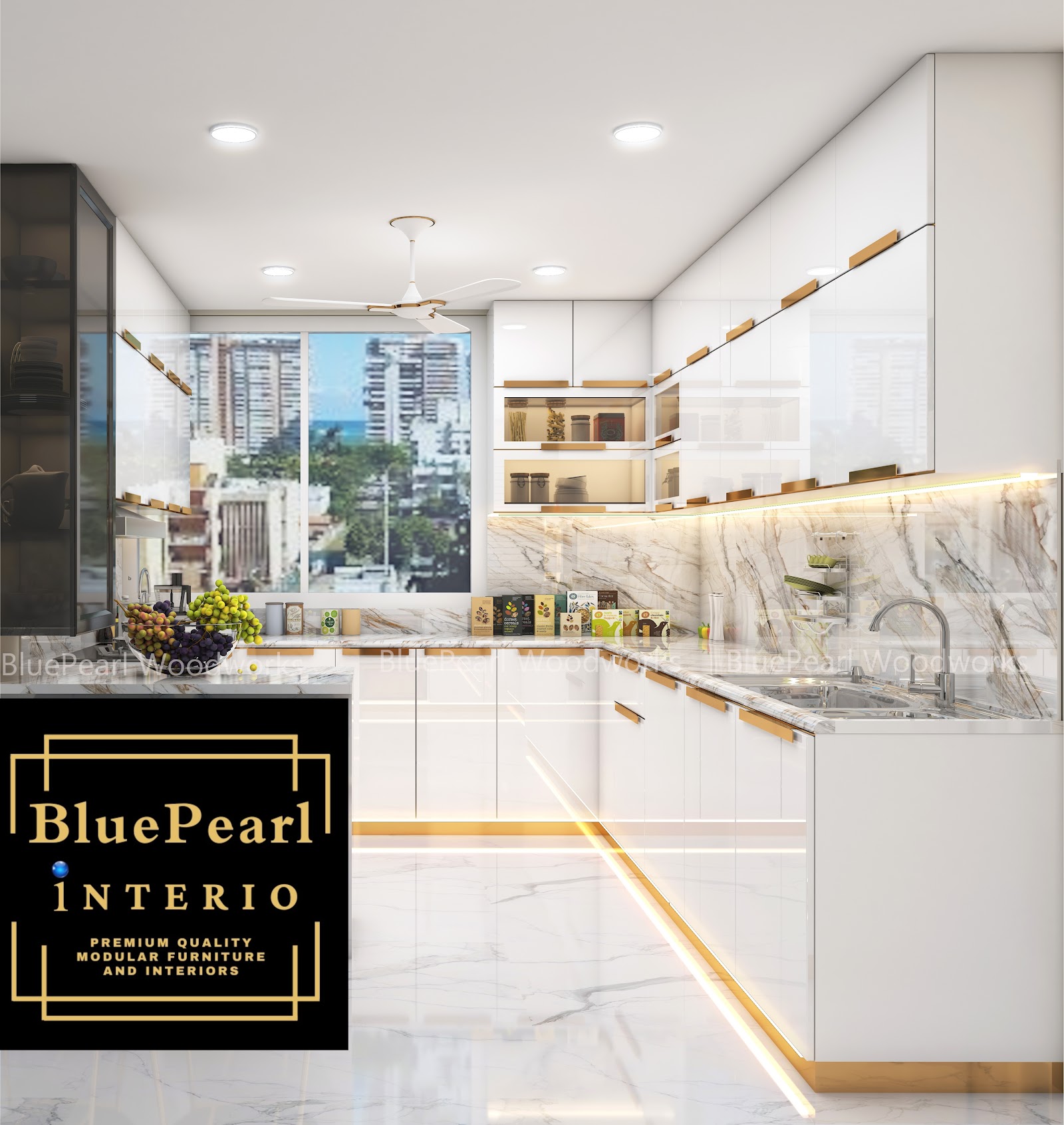 BluePearl Interio - Modular Furniture Manufacturer — interior design portfolio in Gurgaon