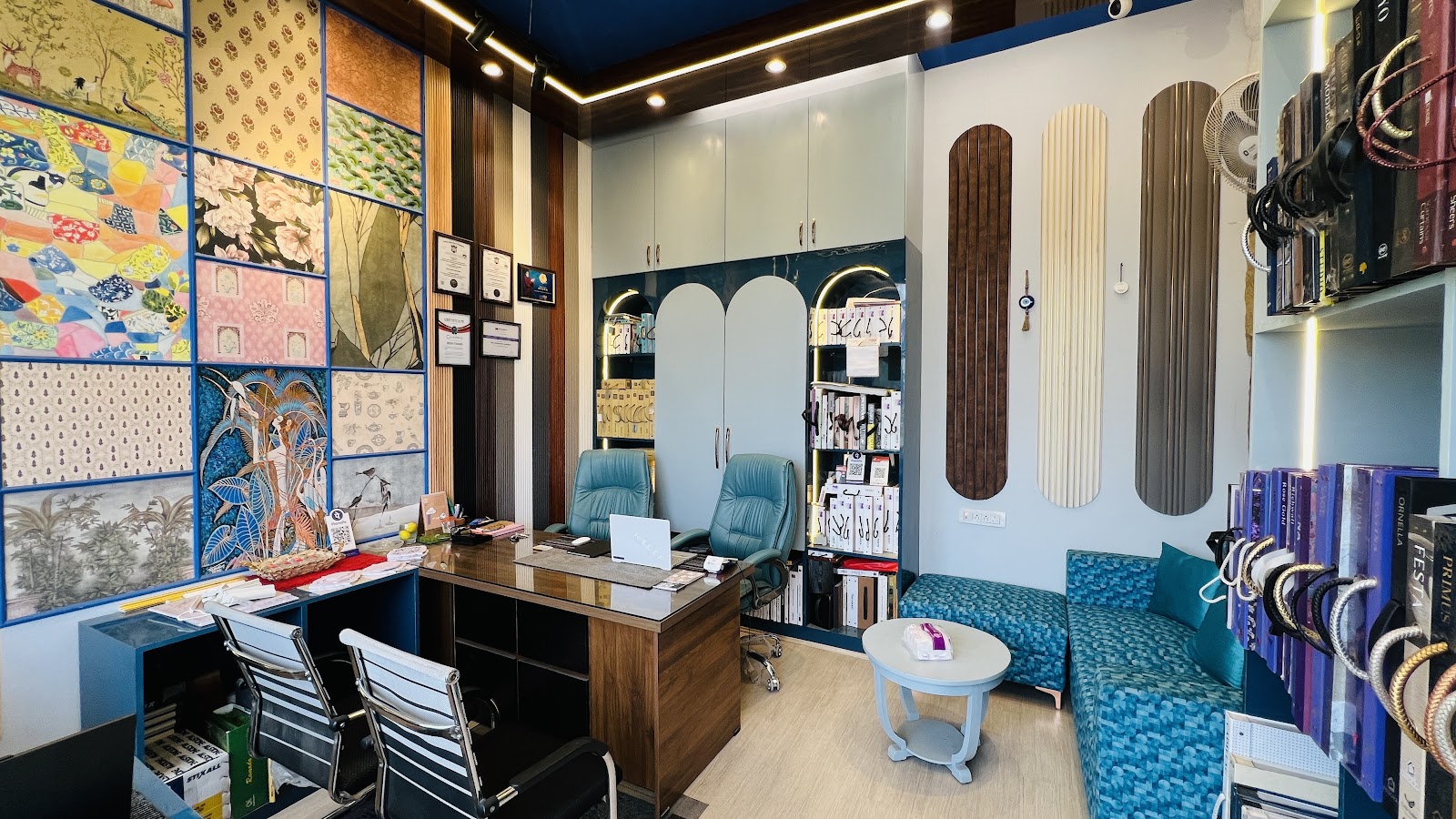 wall design studio-best wallpaper store|customized wallpaper|charcoal louvers|curtain store|gurgaon — interior design portfolio in Gurgaon