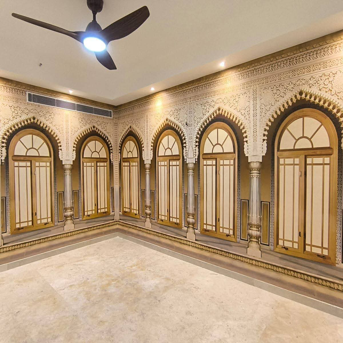 wall design studio-best wallpaper store|customized wallpaper|charcoal louvers|curtain store|gurgaon project 3