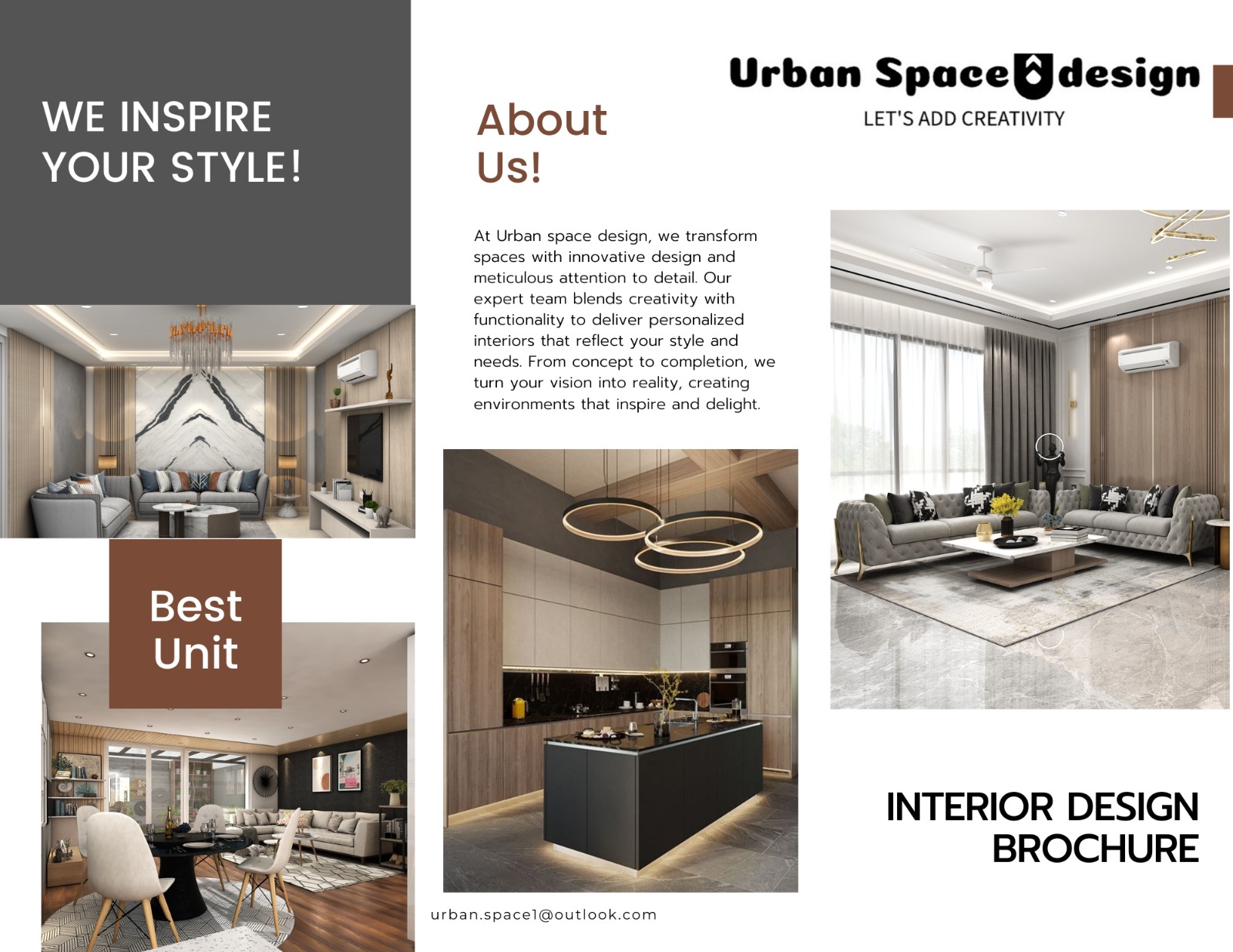 Urban Space Design — interior design portfolio in Gurgaon