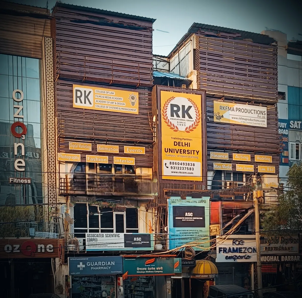 R K Academy of Art & Design — interior design portfolio in New Delhi