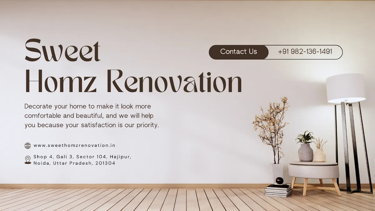 Sweet Homz Renovation - Interior Designer Renovation Contractors, Home Renovation Services in Noida — interior design portfolio in Noida