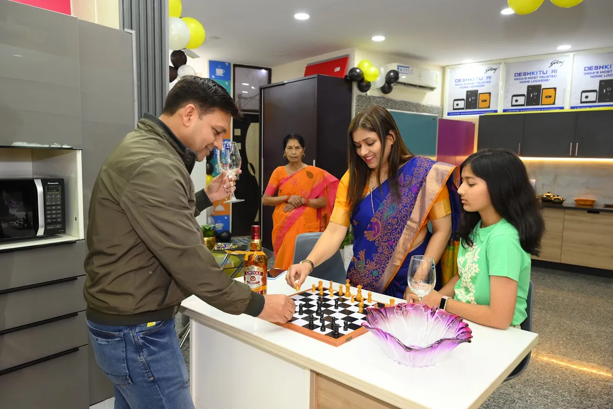 Interio By Godrej - Modular Kitchen Gallery in Indirapuram, Ghaziabad — interior design portfolio in Noida
