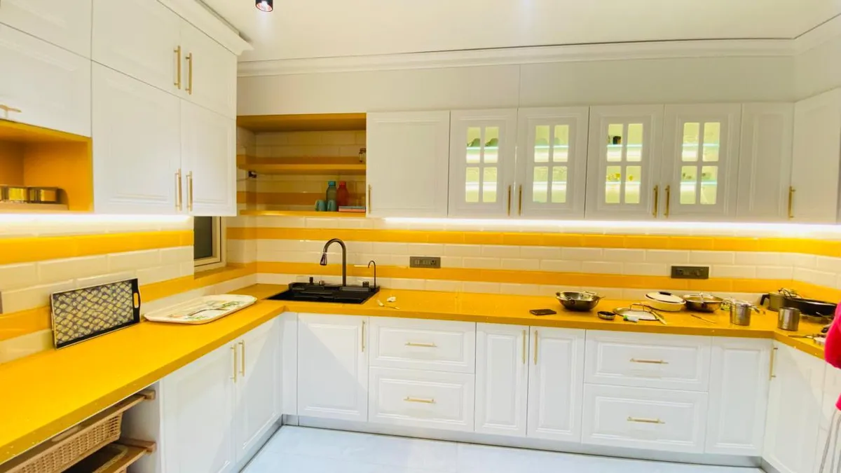 Homeli Kitchens and Wardrobes - Modular Kitchen in Noida, Best Modular Kitchen project 3