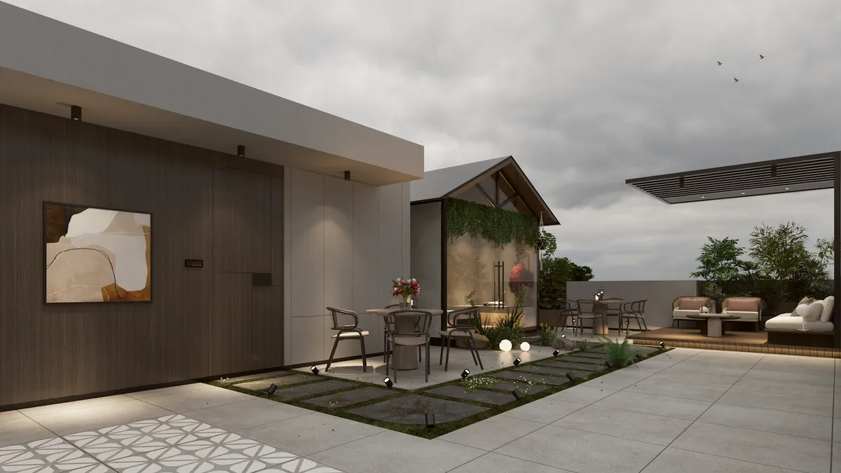 The Plush Palette — interior design portfolio in Noida