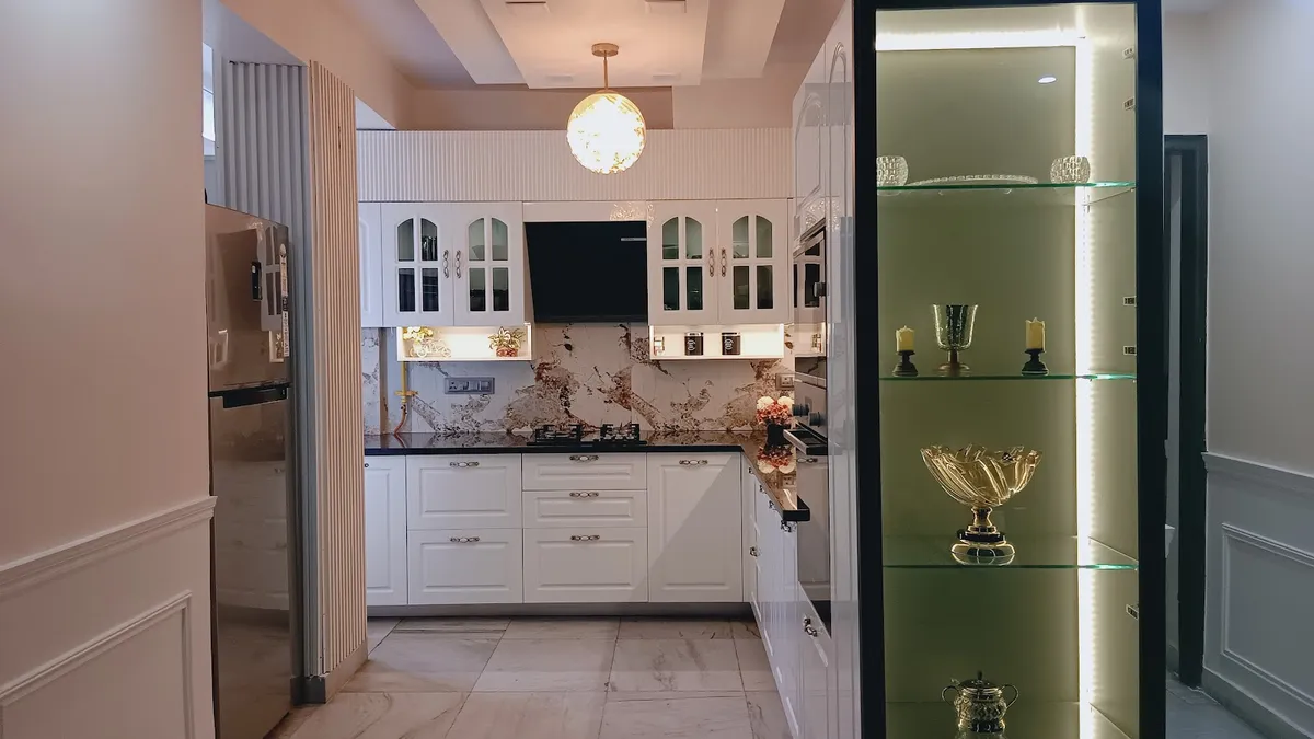 Ishaan Modular Kitchen and Wardrobes , Modular Kitchen in Noida, Best Modular Kitchen noida project 1
