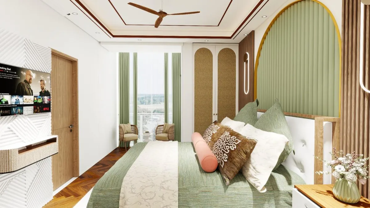 Wooden Curve By Payal Sardana (Interior Designers In Noida) project 3