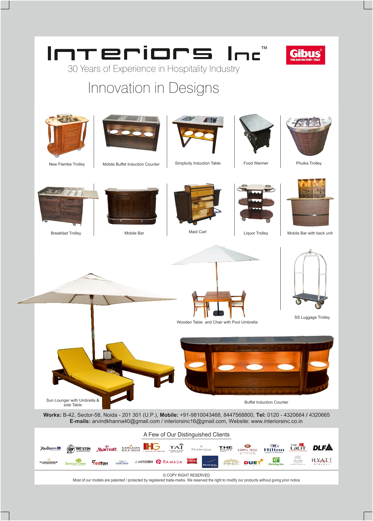 Interiors Inc project
