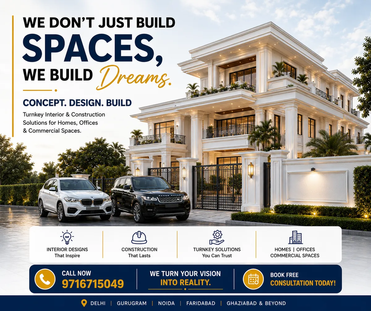 Iconic Design India — interior design portfolio in Noida