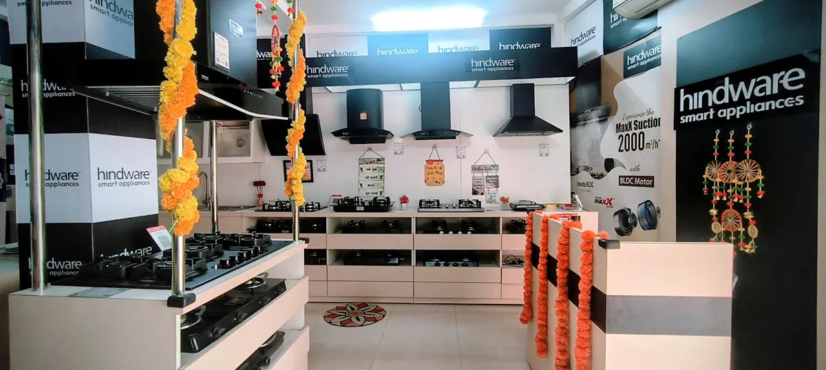 HINDWARE SMART APPLIANCES VIRLLEYZ TIMELESS ELEGANCE #hindware chimney #hindware hob #hindware cooktop #hindware sink project 2