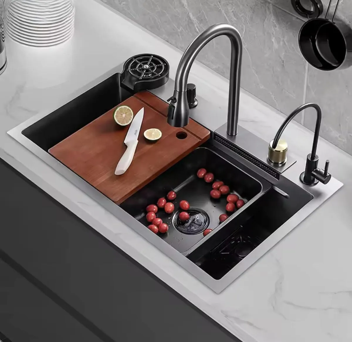 HINDWARE SMART APPLIANCES VIRLLEYZ TIMELESS ELEGANCE #hindware chimney #hindware hob #hindware cooktop #hindware sink project 3